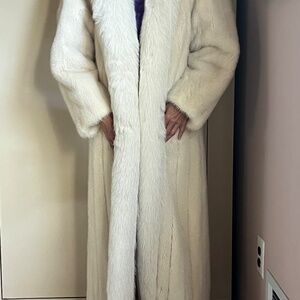 Full length mink coat